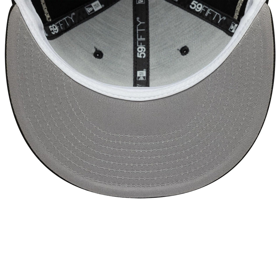 New Era  MLB Chain Wrap Black 59FIFTY C White Sox black - Shop-Tetuan