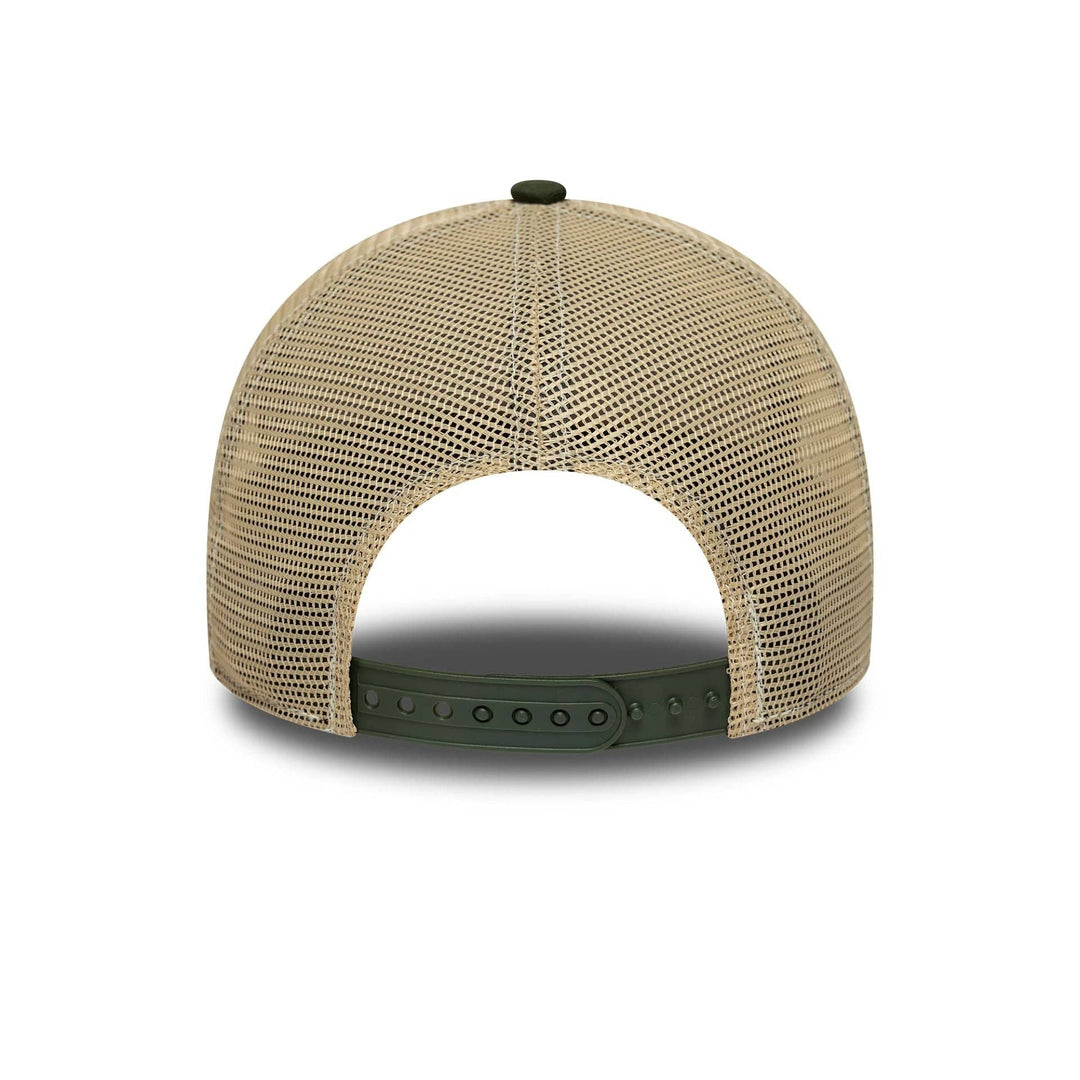New Era Animal Patch 9FORTY A-Frame Trucker dark green - Shop-Tetuan
