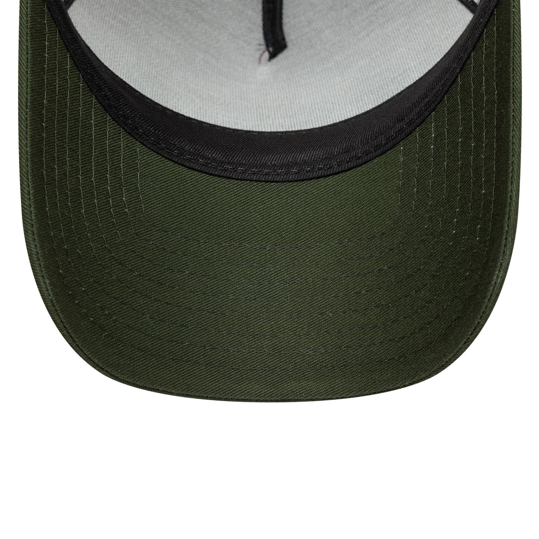 New Era Animal Patch 9FORTY A-Frame Trucker dark green - Shop-Tetuan
