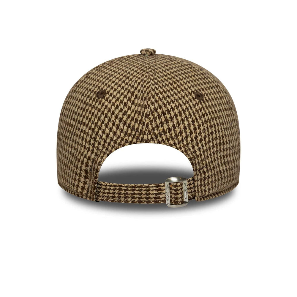 New Era MLB Houndstooth Brown 9TWENTY LA Dodgers brown - Shop-Tetuan