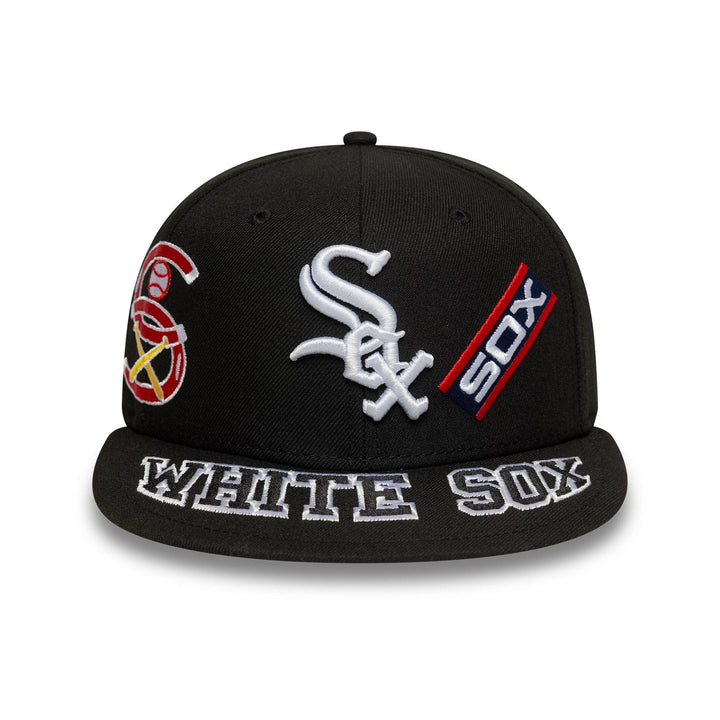 New Era MLB All Over 59FIFTY C White Sox black - Shop-Tetuan