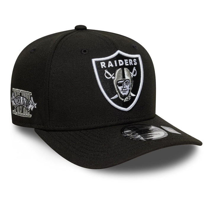 New Era NFL Patch 9SEVENTY Stretch-Snap LV Raiders black - Shop-Tetuan