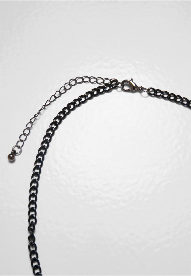 Urban Classics Mercury Layering Necklace black