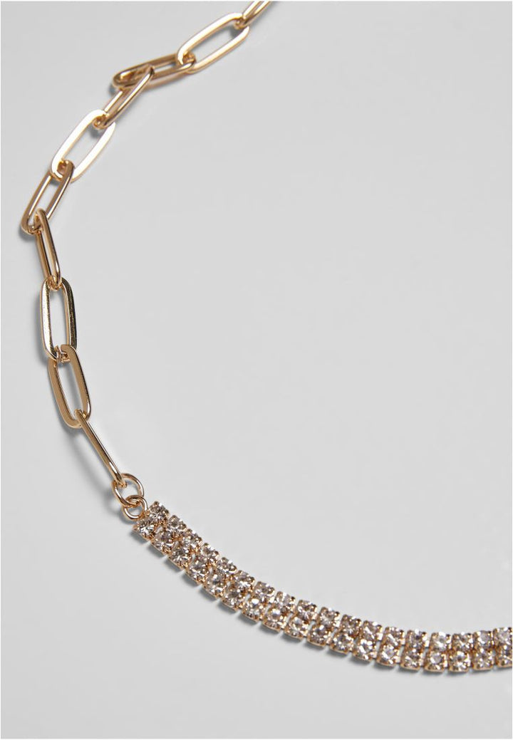 Urban Classics Venus Various Flashy Chain Necklace gold