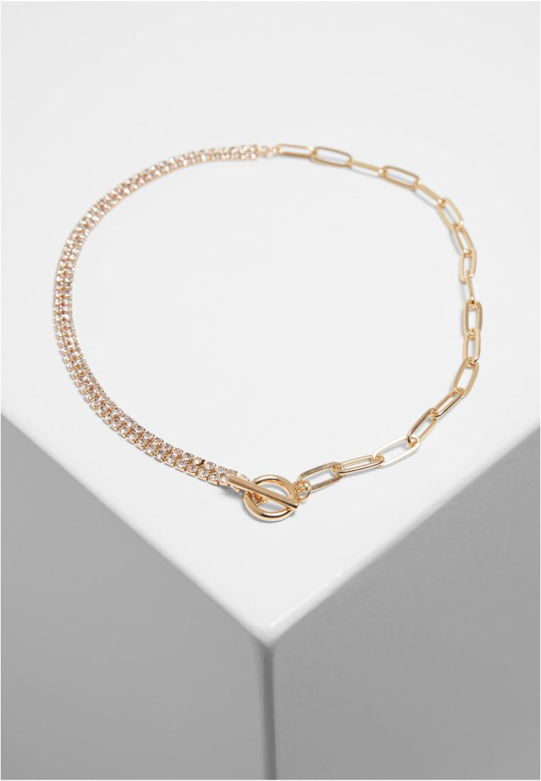 Urban Classics Venus Various Flashy Chain Necklace gold
