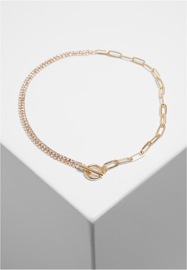 Urban Classics Venus Various Flashy Chain Necklace gold