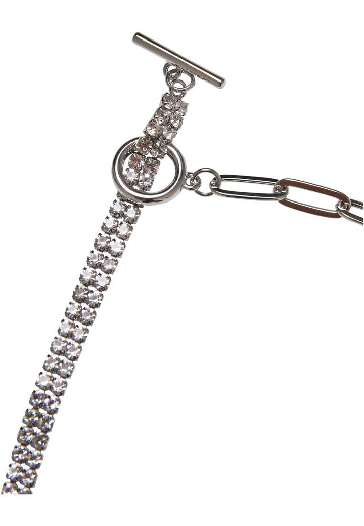 Urban Classics Venus Various Flashy Chain Necklace silver