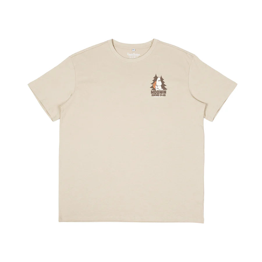 Moomin Muumi Hiking Club tee khaki
