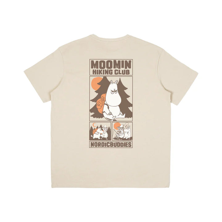 Moomin Muumi Hiking Club tee khaki