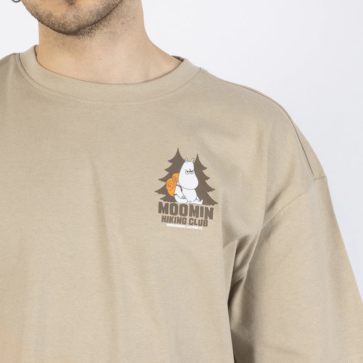 Moomin Muumi Hiking Club tee khaki