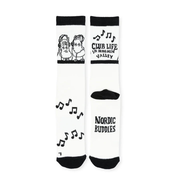 Moomin Club Life Socks white - Shop-Tetuan