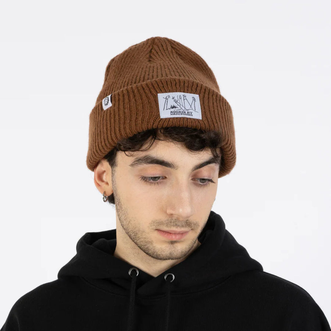 Moomin Muumi Novels beanie brown - Shop-Tetuan