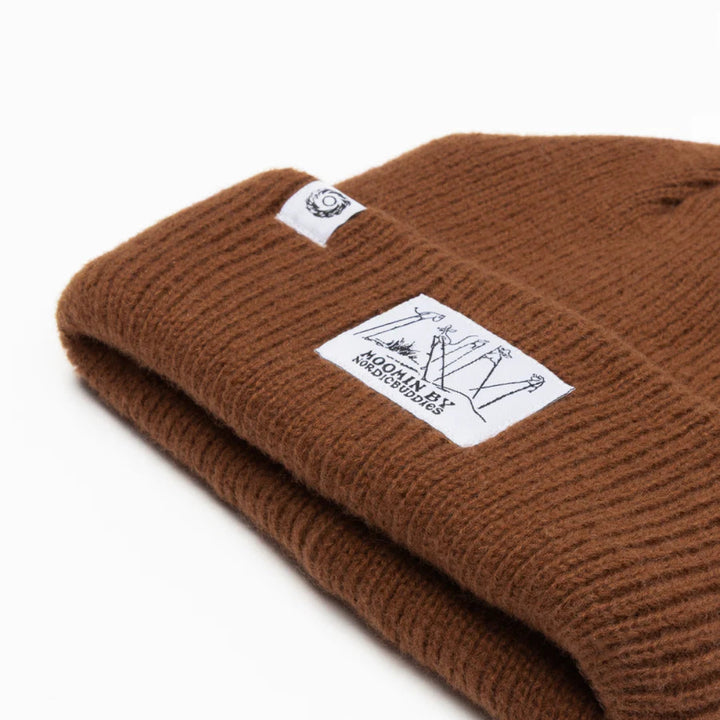 Moomin Muumi Novels beanie brown - Shop-Tetuan