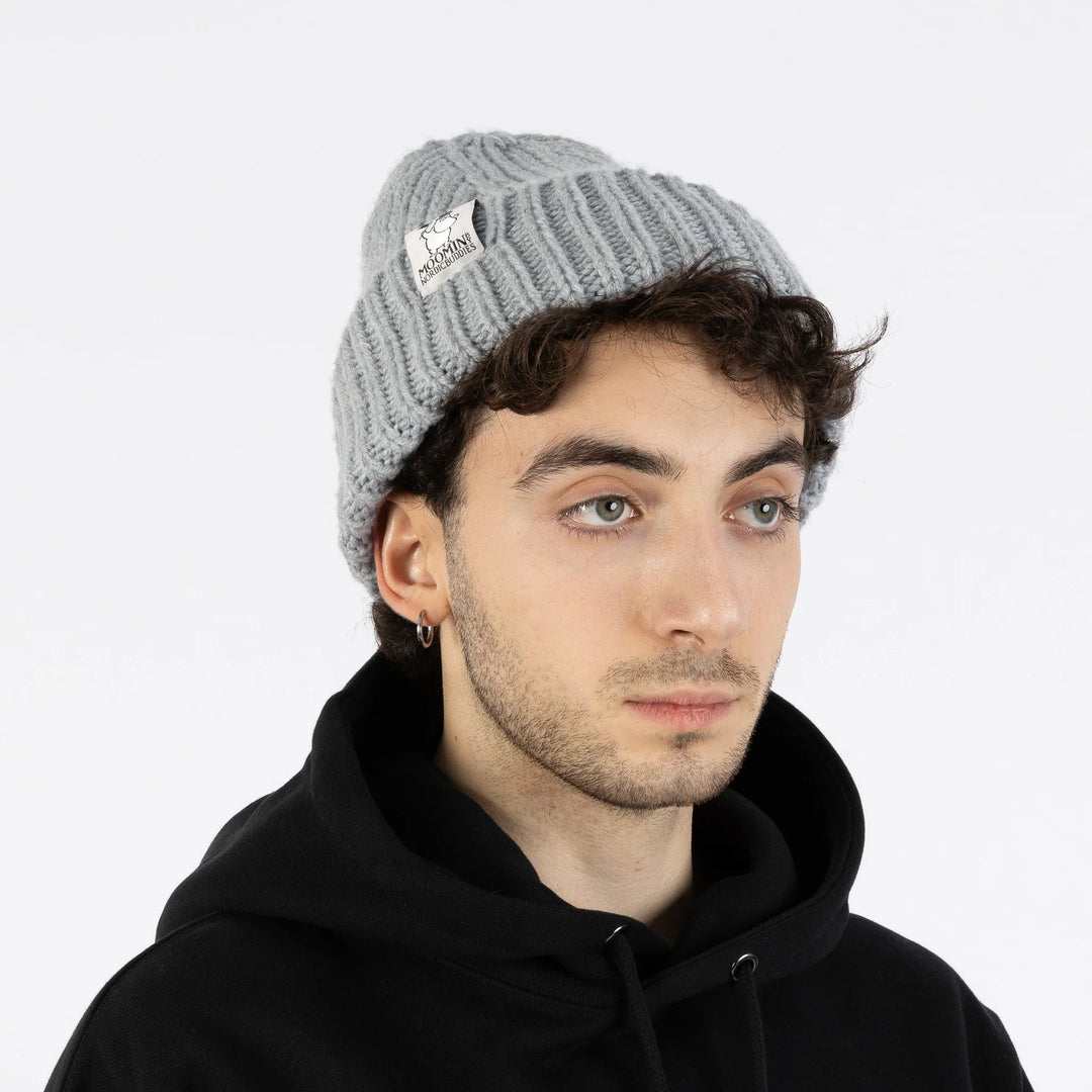 Moomin Muumipappa Muhkea beanie grey - Shop-Tetuan