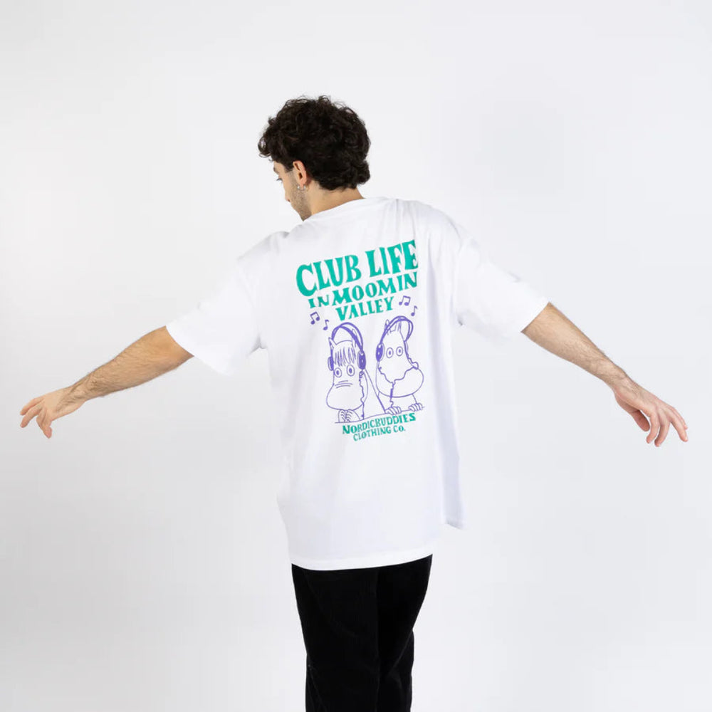 Moomin Muumi Club Life tee white - Shop-Tetuan