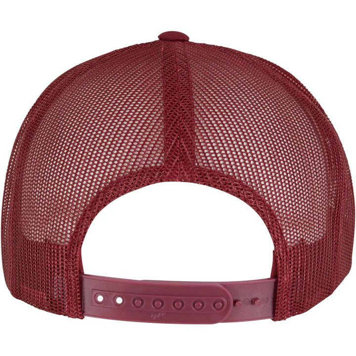 The Classics Yupoong trucker snapback maroon