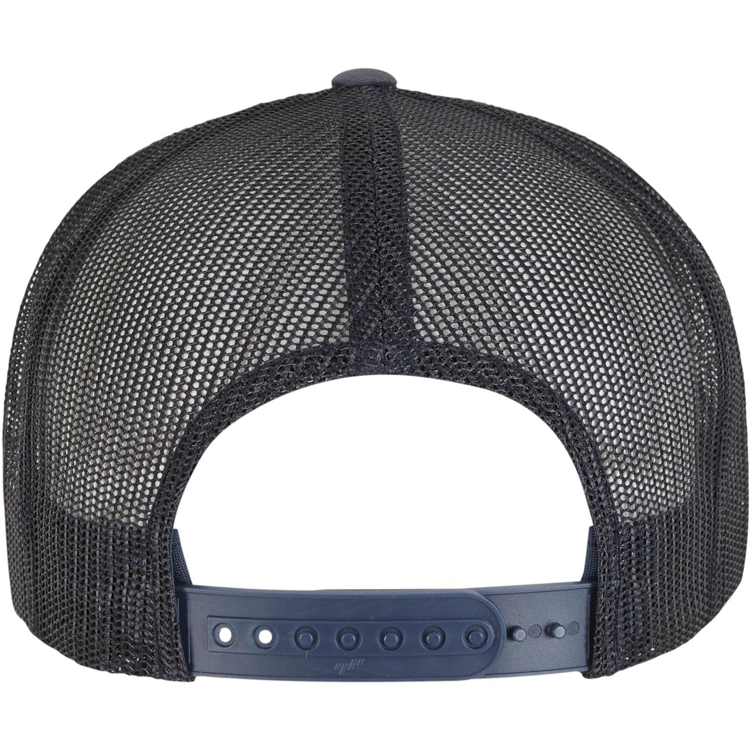 The Classics Yupoong trucker snapback navy/white/dark navy