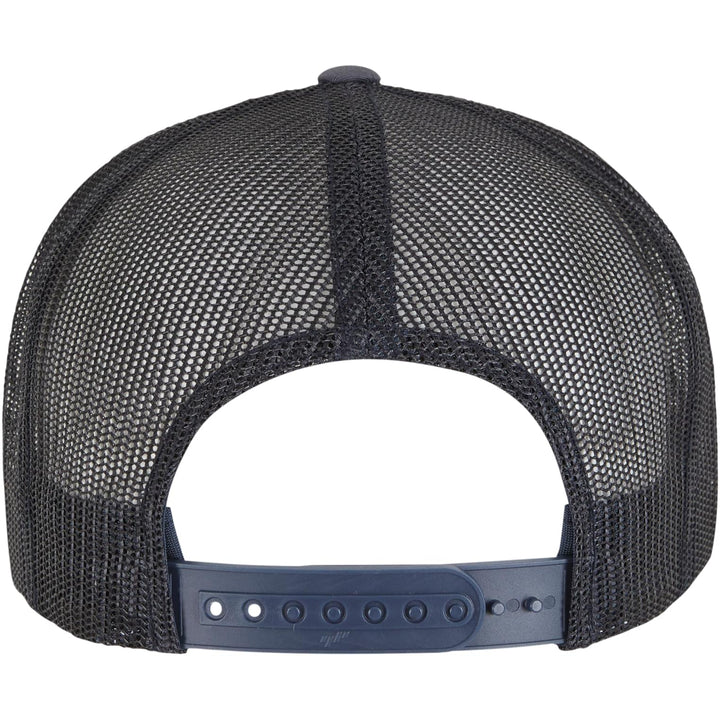 The Classics Yupoong trucker snapback navy/white/dark navy