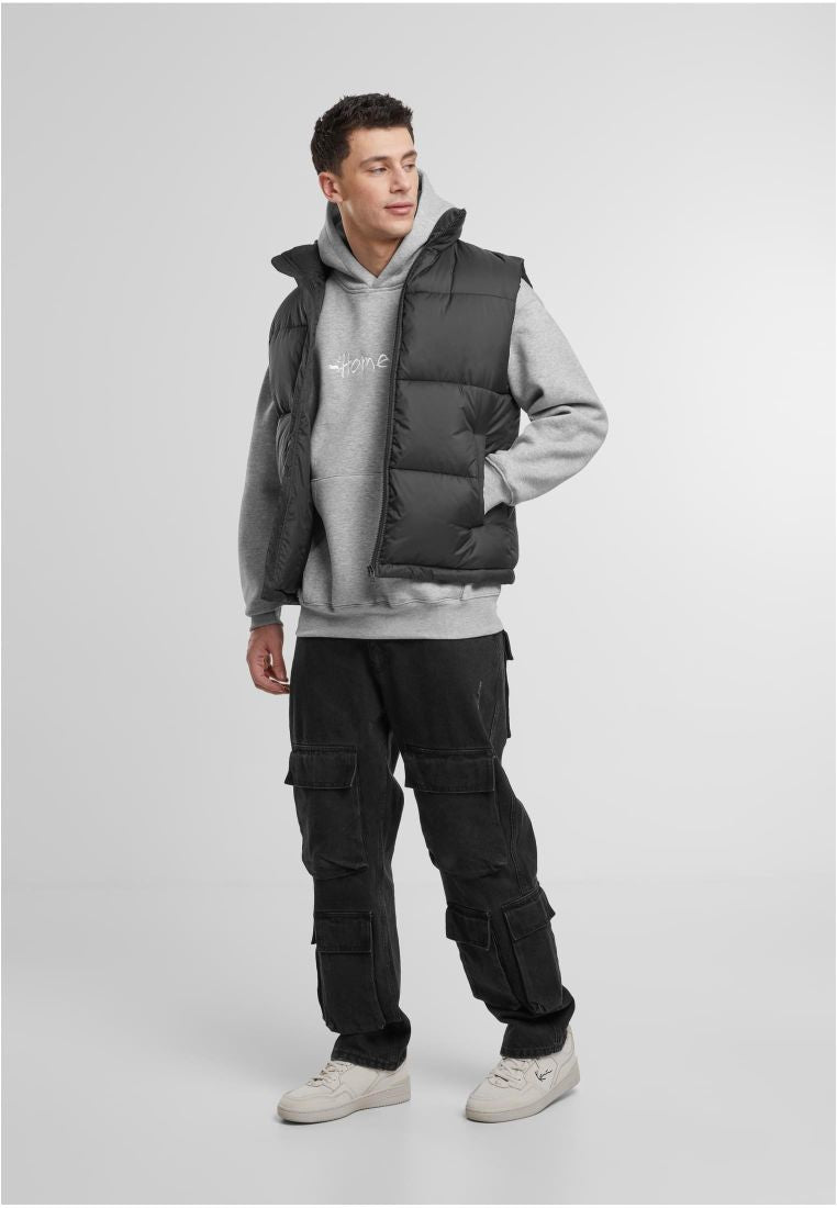 Urban Classics Basic Puffer Vest cloudgrey