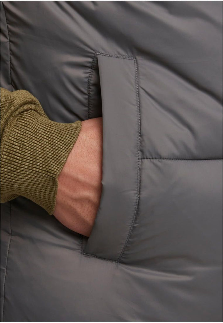 Urban Classics Basic Puffer Vest cloudgrey