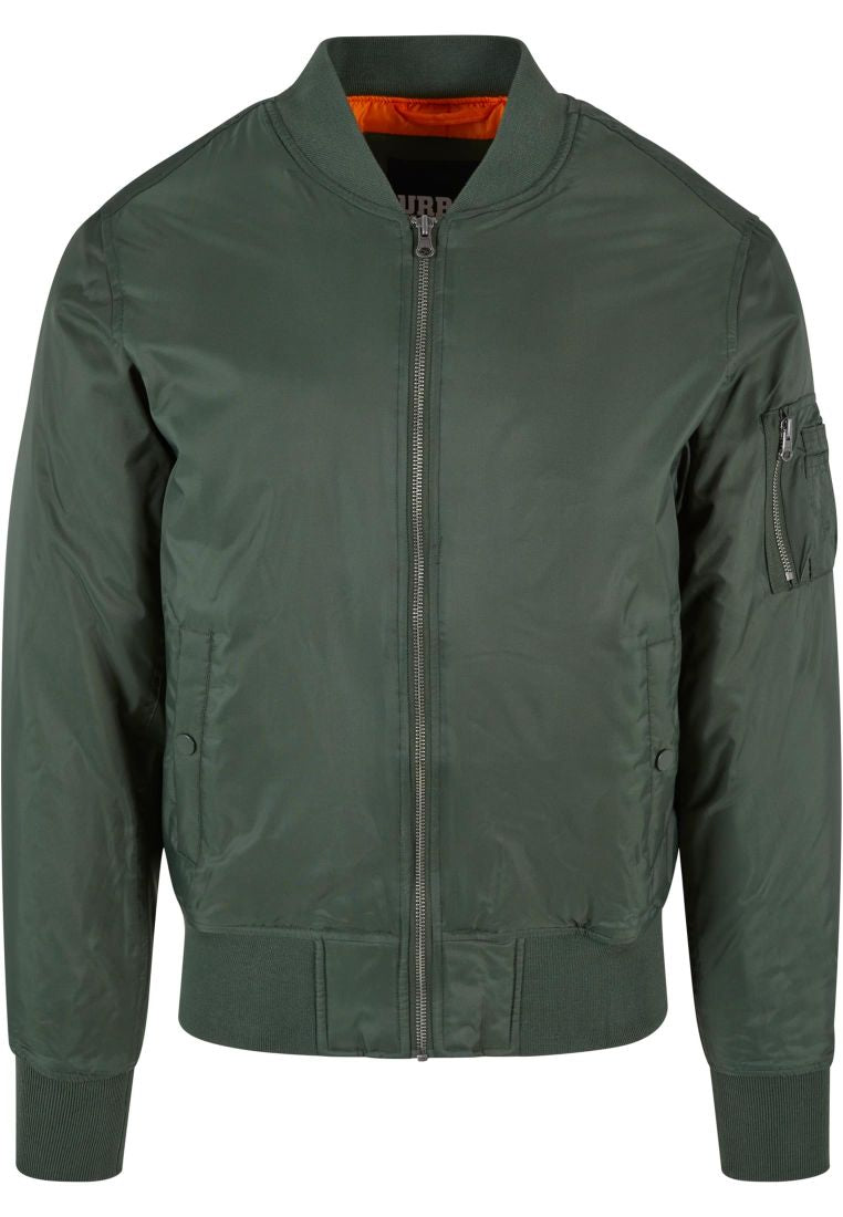 Urban Classics Basic Bomber jacket olive