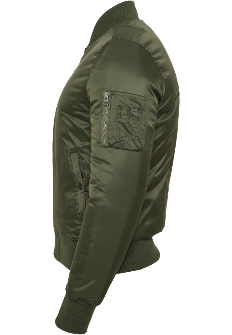 Urban Classics Basic Bomber jacket olive