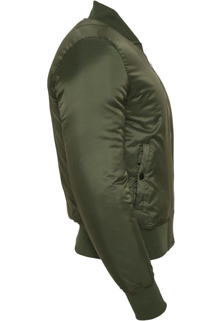 Urban Classics Basic Bomber jacket olive