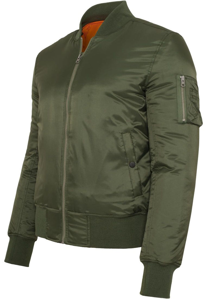 Urban Classics Basic Bomber jacket olive