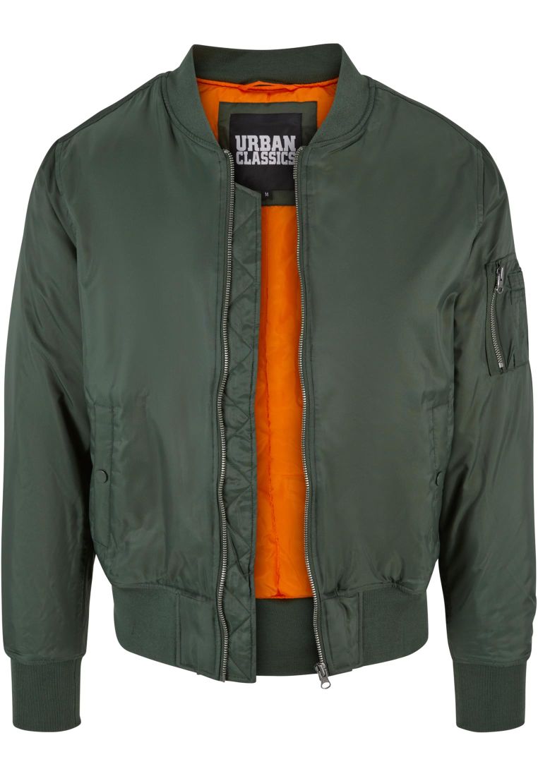 Urban Classics Basic Bomber jacket olive