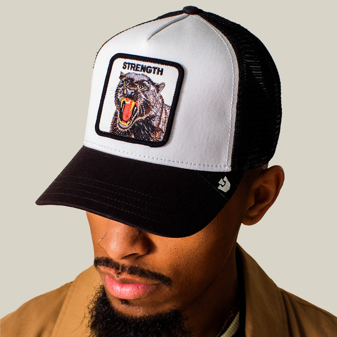 Goorin Bros. Strentgh Panther trucker dust/void - Shop-Tetuan