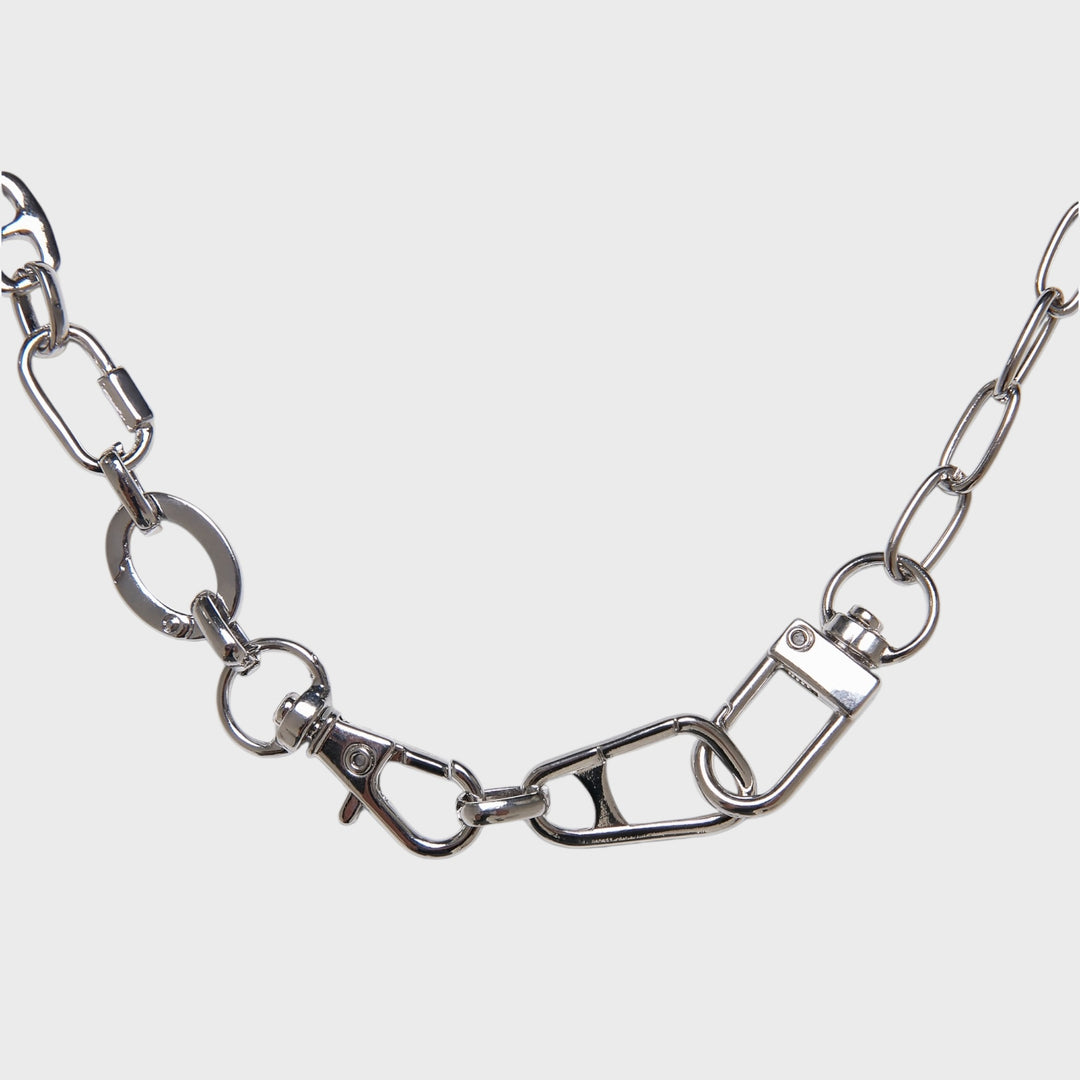 Urban Classics Various Fastener necklace silver - Shop-Tetuan
