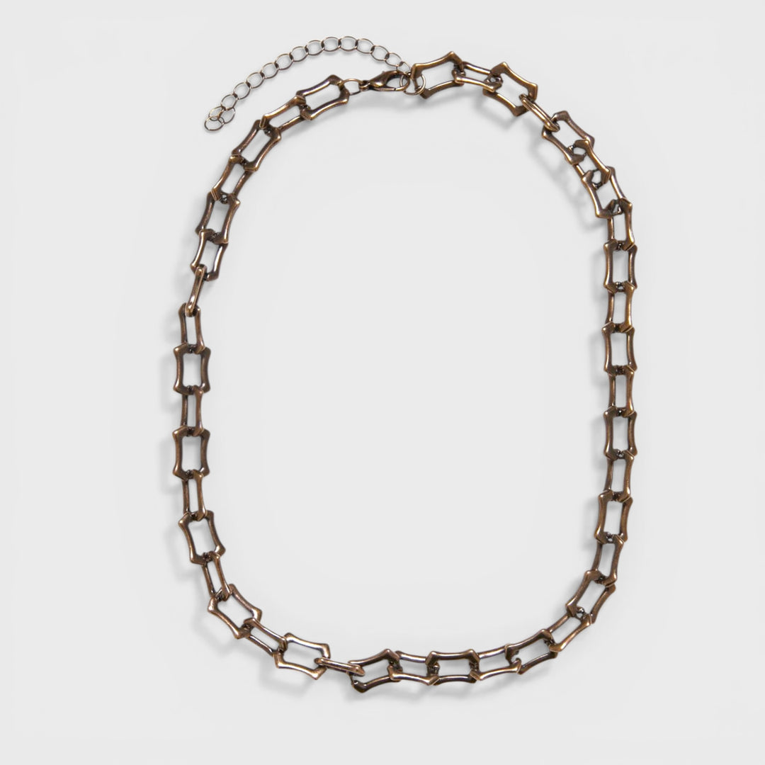 Urban Classics Chunky Chain Necklace antiquebrass - Shop-Tetuan