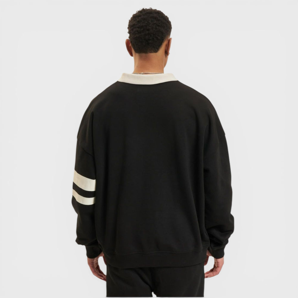 Ecko Unltd. VintageCollar Pullover black/sand - Shop-Tetuan