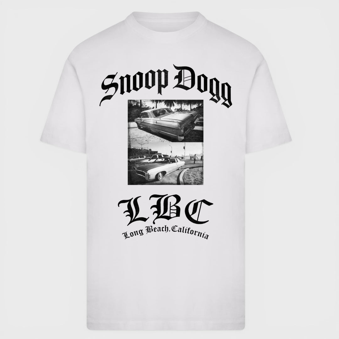 Merchcode Snoop Dogg Long Beach California Tee white - Shop-Tetuan