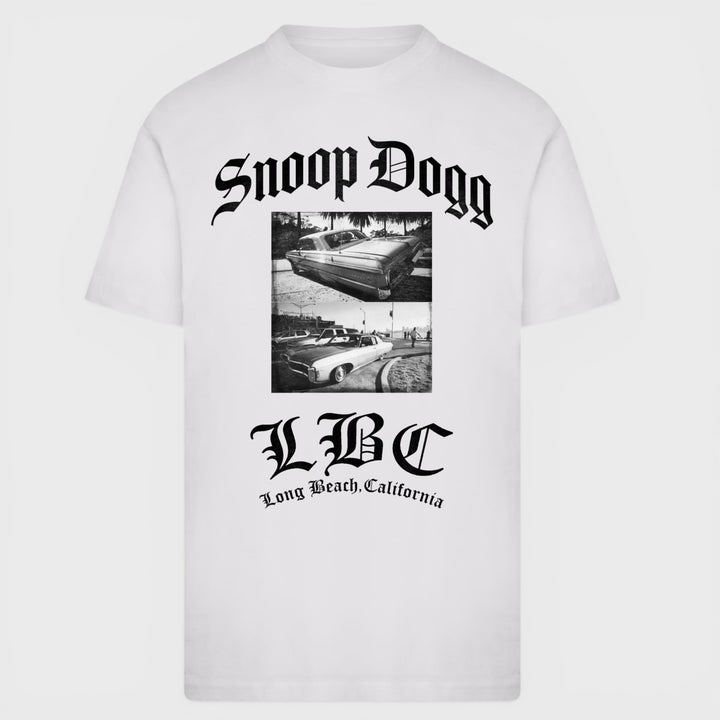 Merchcode Snoop Dogg Long Beach California Tee white - Shop-Tetuan