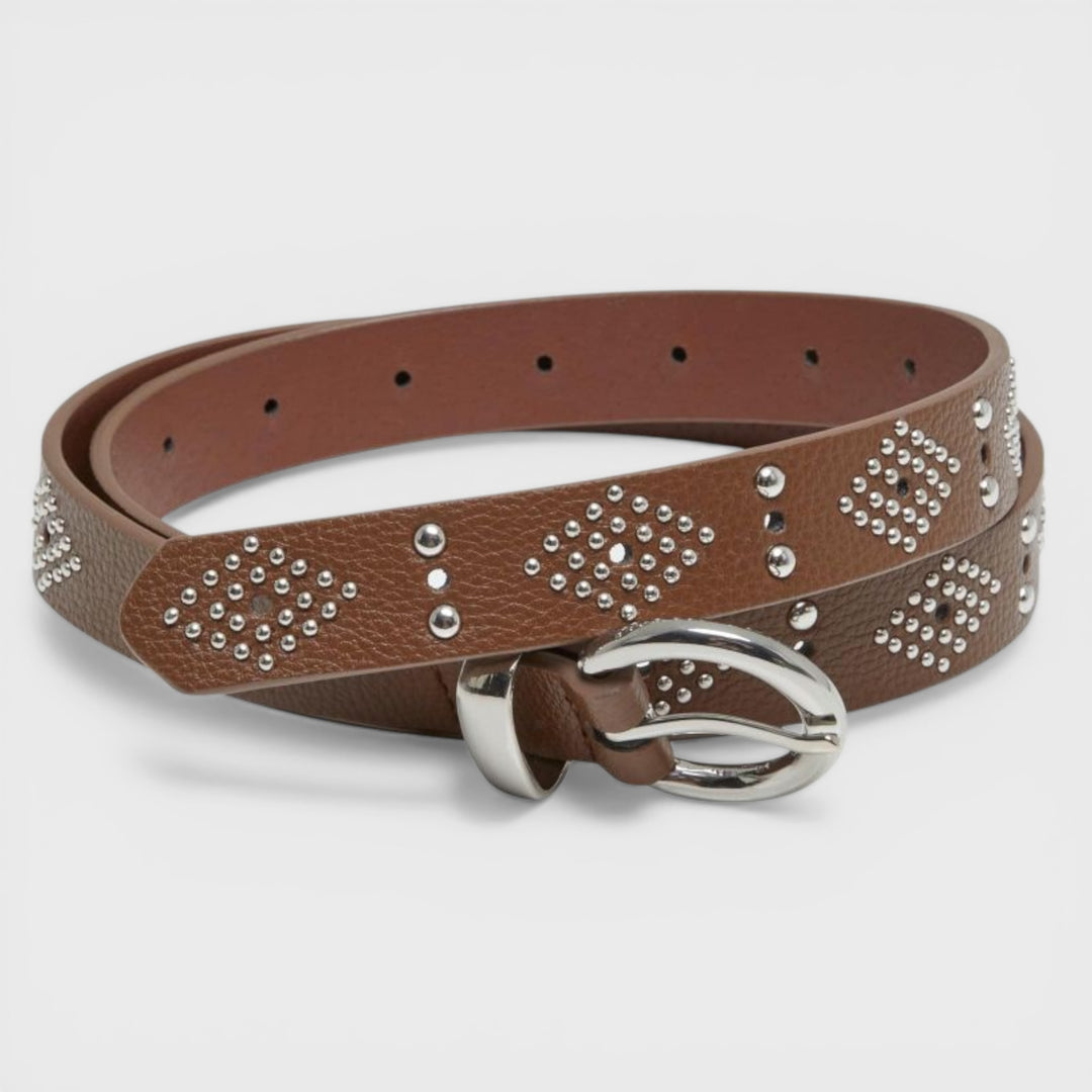 Urban Classics Rivet Belt brown - Shop-Tetuan