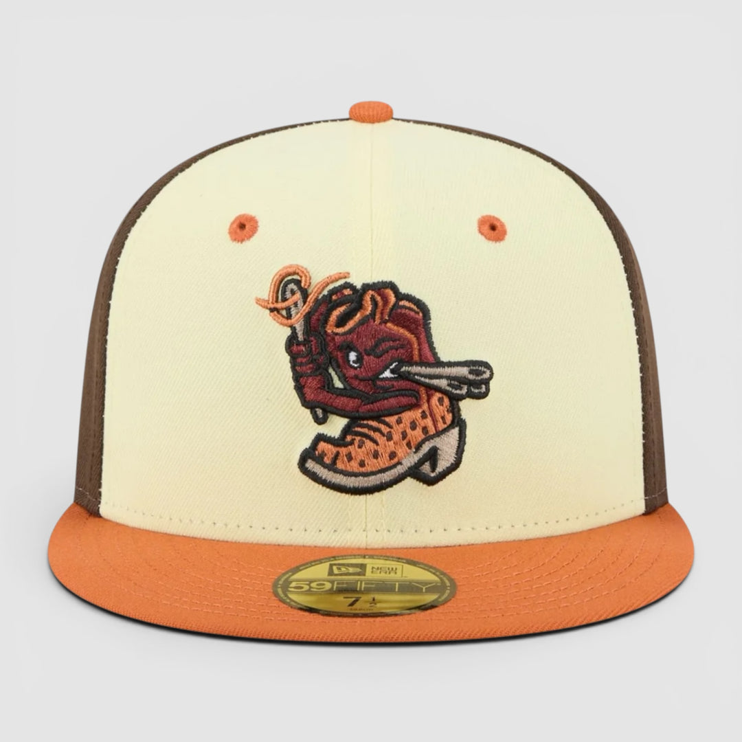 New Era MiLB Theme Night 59Fifty El Paso Chihuahuas cream/orange