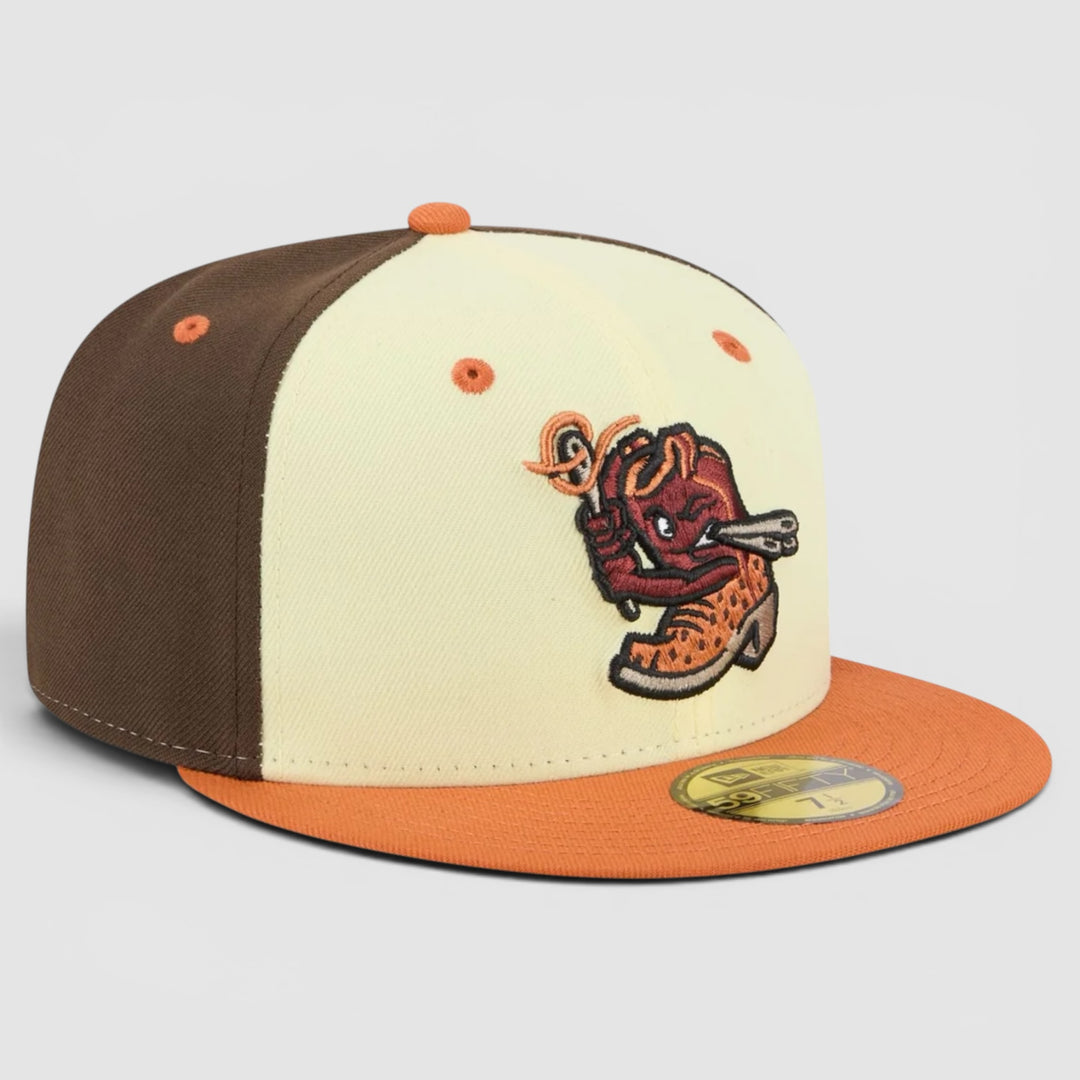 New Era MiLB Theme Night 59Fifty El Paso Chihuahuas cream/orange