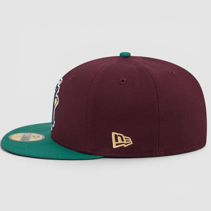 New Era MiLB Theme Night 59Fifty Hudson Valley Renegades burgundy