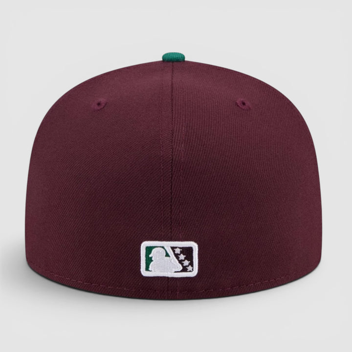 New Era MiLB Theme Night 59Fifty Hudson Valley Renegades burgundy
