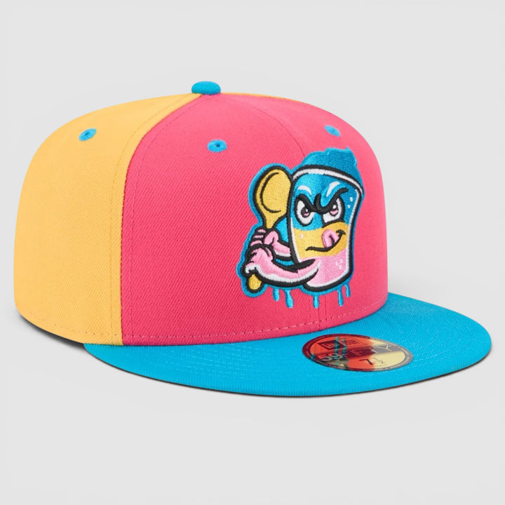 New Era MiLB Theme Night 59Fifty Jacksonville Jumbo Shrimp pink - Shop-Tetuan