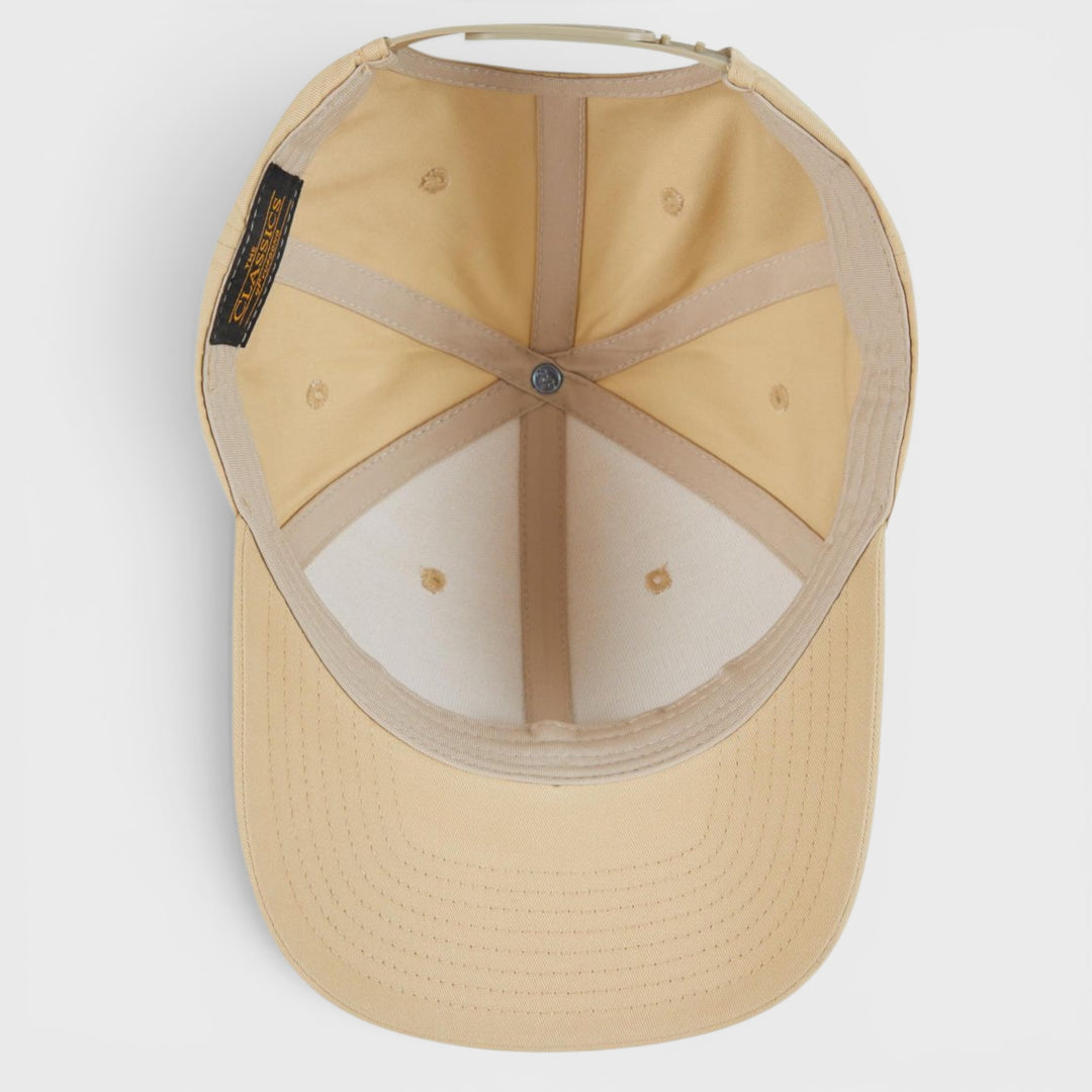 The Classics Yupoong Curved Classic snapback gold