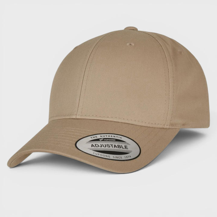 The Classics Yupoong Curved Classic snapback khaki