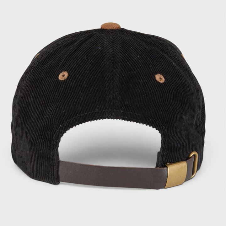 The Classics Yupoong Corduroy Classic Suede Cap black/caramel
