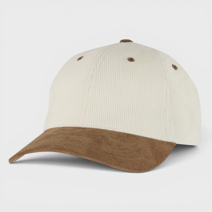 The Classics Yupoong Corduroy Classic Suede Cap cream/caramel