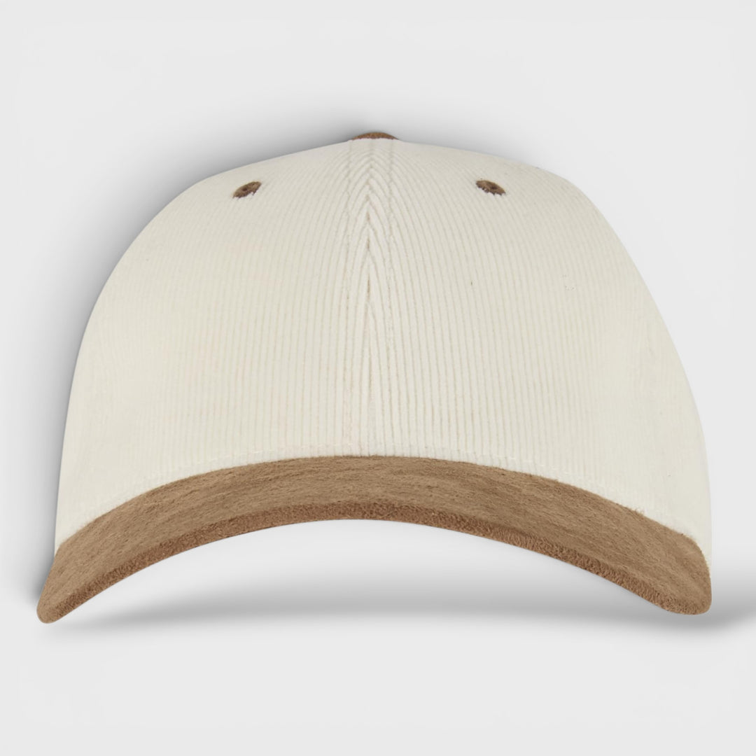 The Classics Yupoong Corduroy Classic Suede Cap cream/caramel