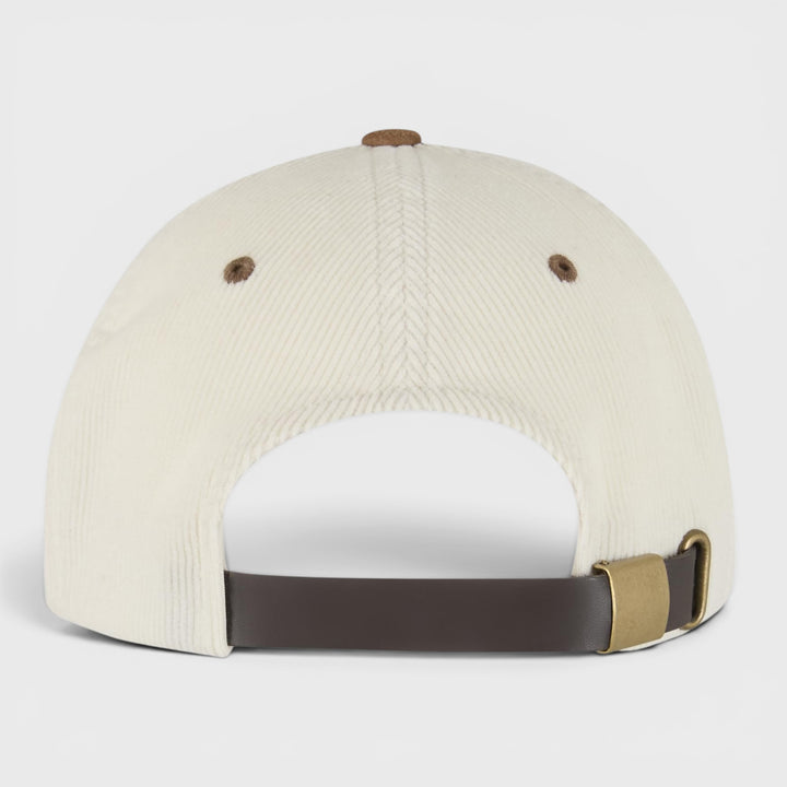 The Classics Yupoong Corduroy Classic Suede Cap cream/caramel