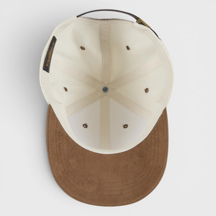 The Classics Yupoong Corduroy Classic Suede Cap cream/caramel