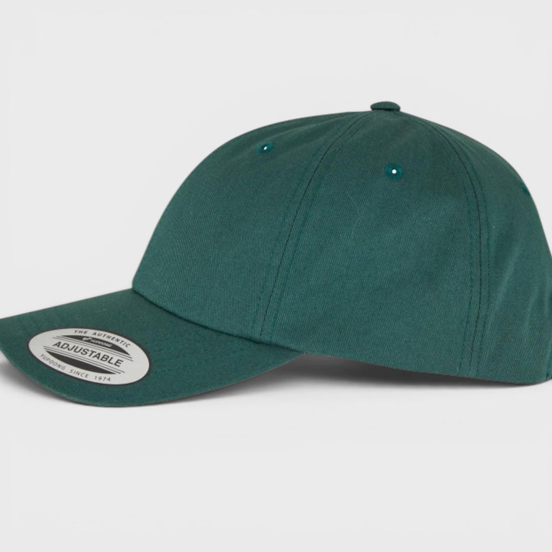 The Classics Yupoong low profile cotton twill cap spruce