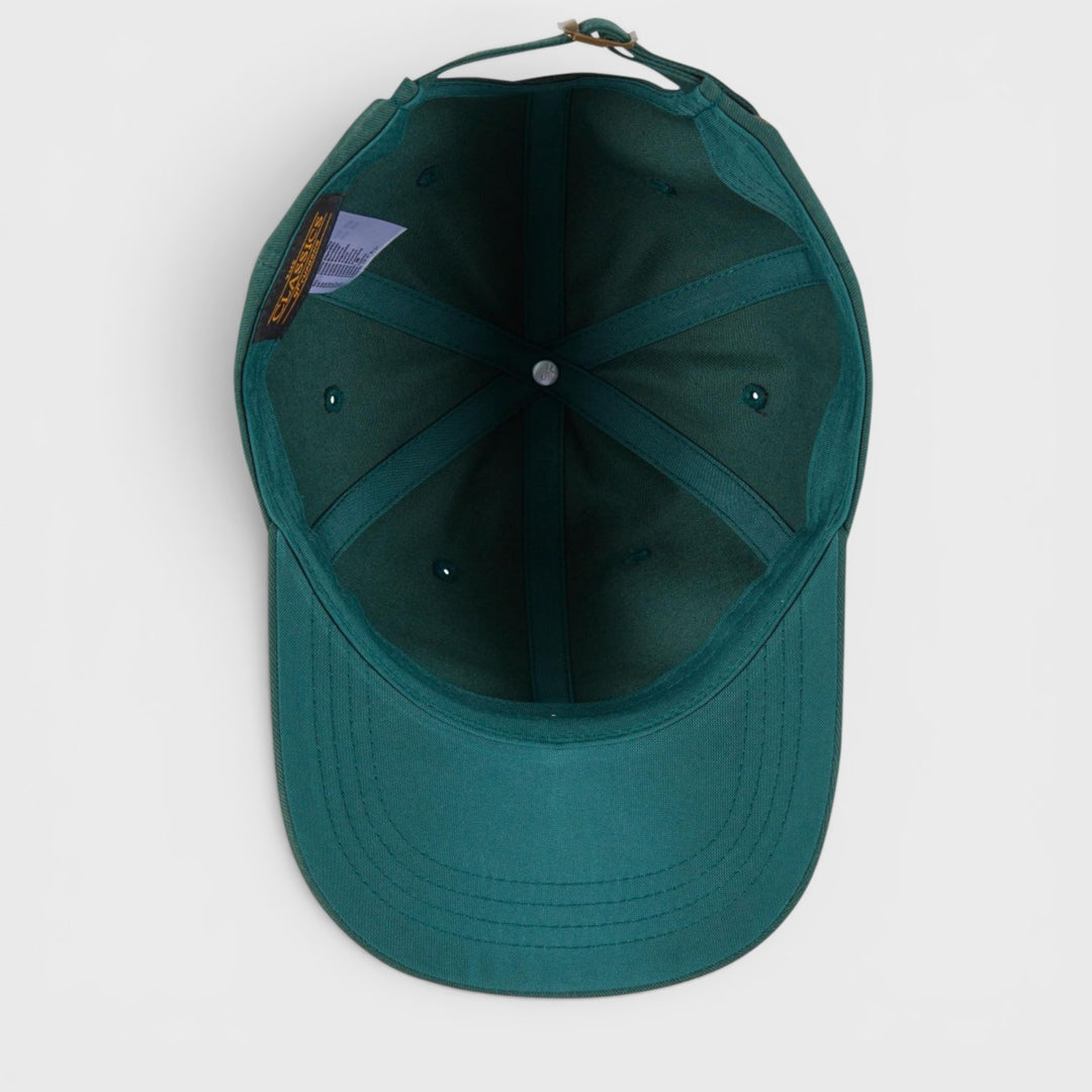 The Classics Yupoong low profile cotton twill cap spruce